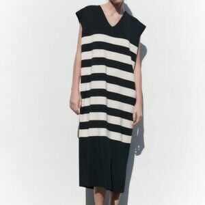 Zara Striped Knit Dress